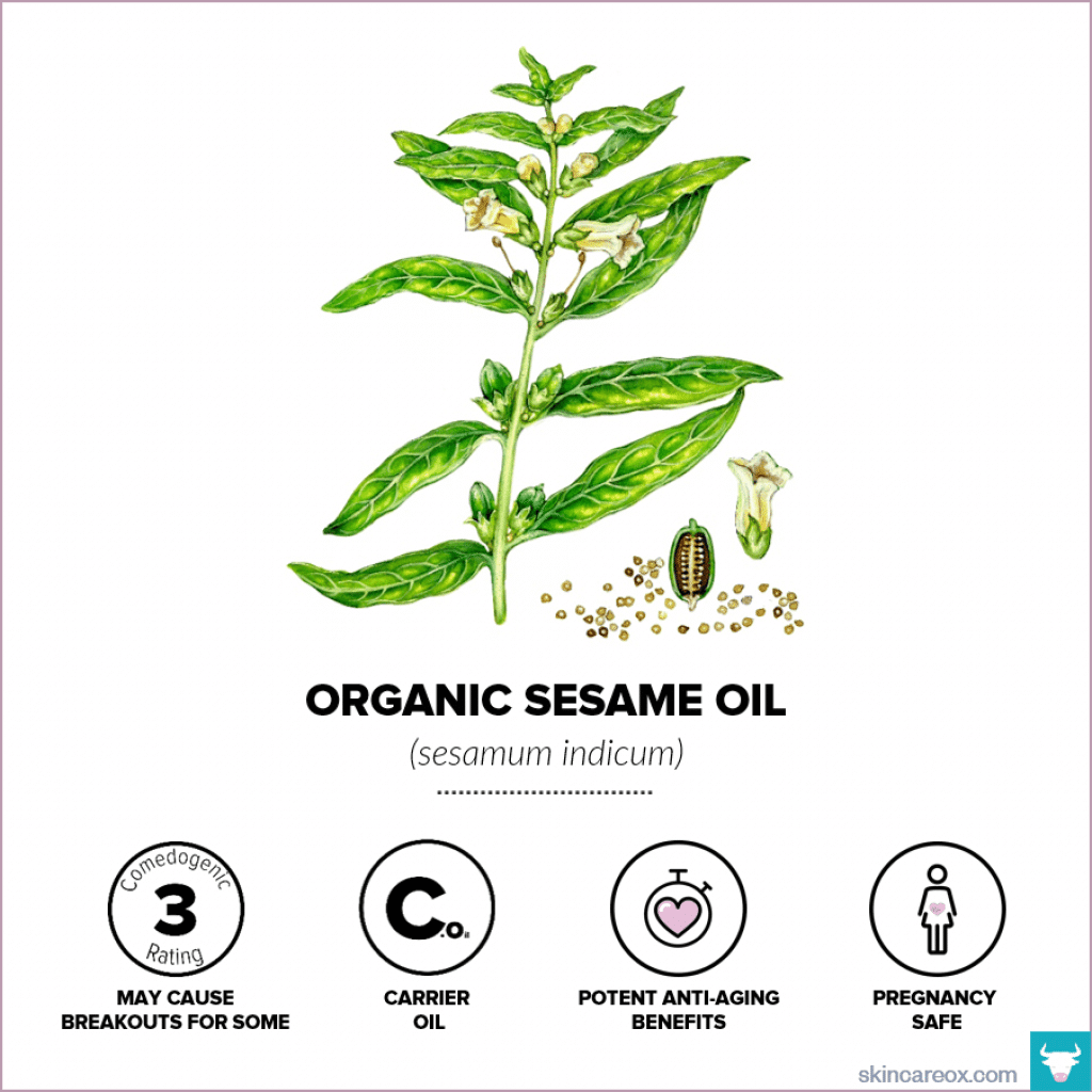 Organic Sesame Oil for Skin Care - Skin Care Ox