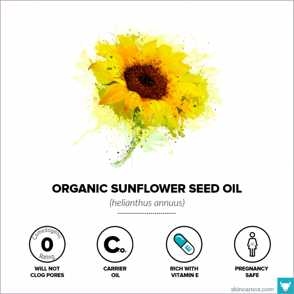 Organic Sunflower Oil for Skin Care - Skin Care Ox