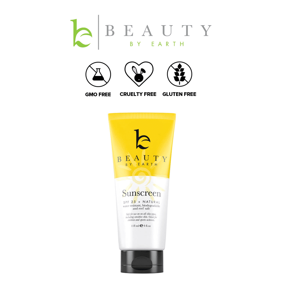 *BEAUTY BY EARTH – MINERAL BODY ORGANIC SUNSCREEN SPF 25 | $19.99 |