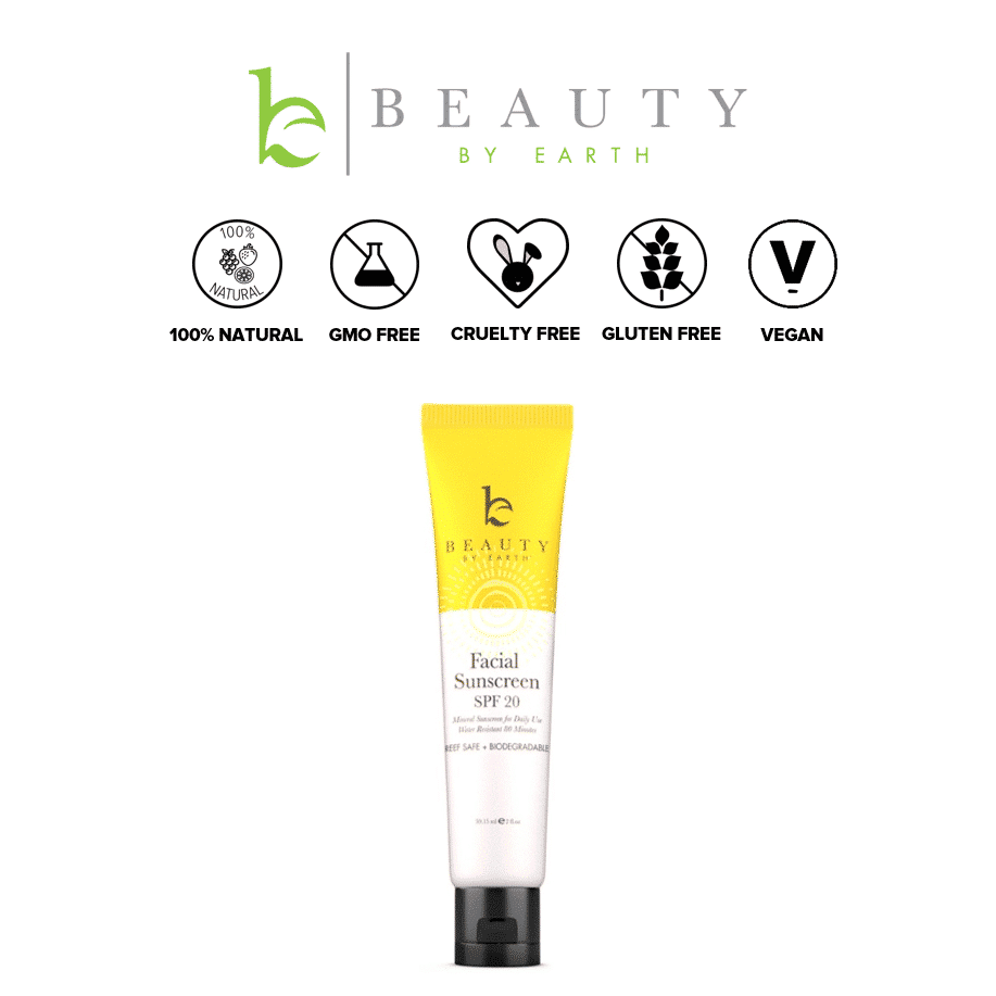 *BEAUTY BY EARTH – MINERAL FACIAL ORGANIC SUNSCREEN SPF | $18.99 |