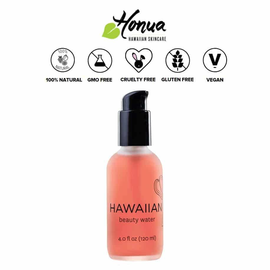 *HONUA HAWAIIAN SKIN CARE – HAWAIIAN BEAUTY WATER TONER | $24 |