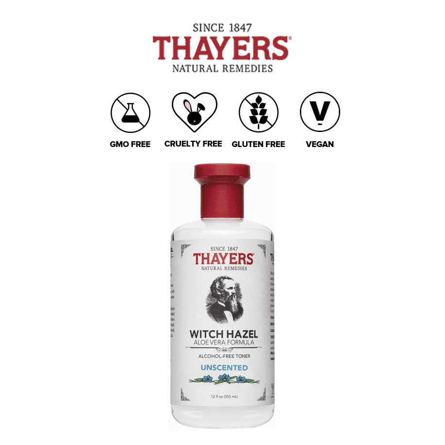 *THAYERS – ALCOHOL FREE WITCH HAZEL TONER UNSCENTED | $8.99 |