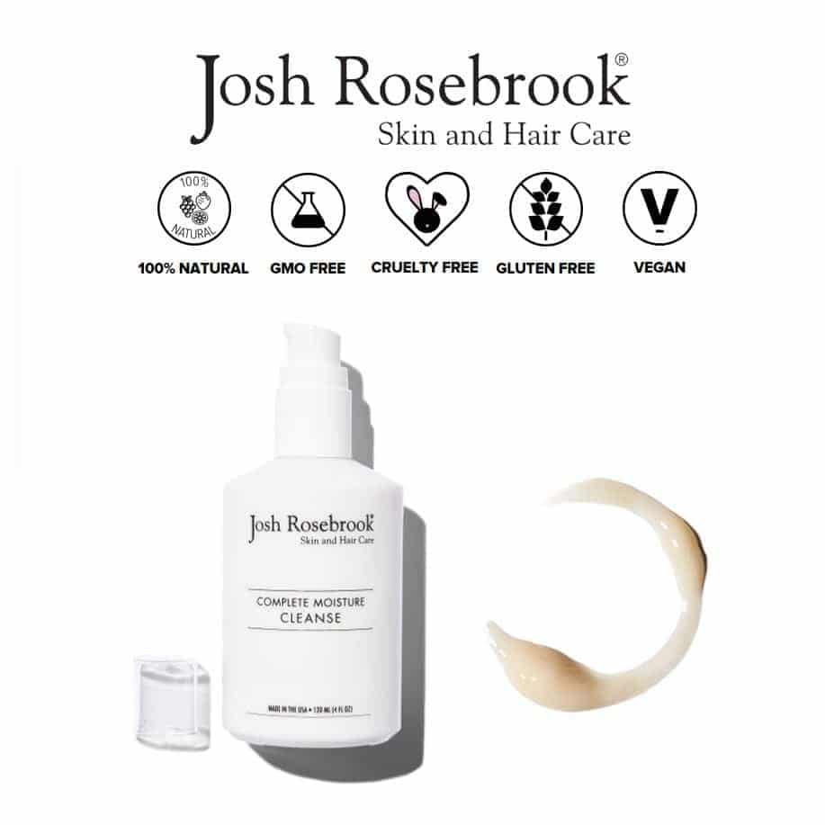 *JOSH ROSEBROOK – COMPLETE MOISTURE ORGANIC ANTI-ACNE CLEANSER | $29 |