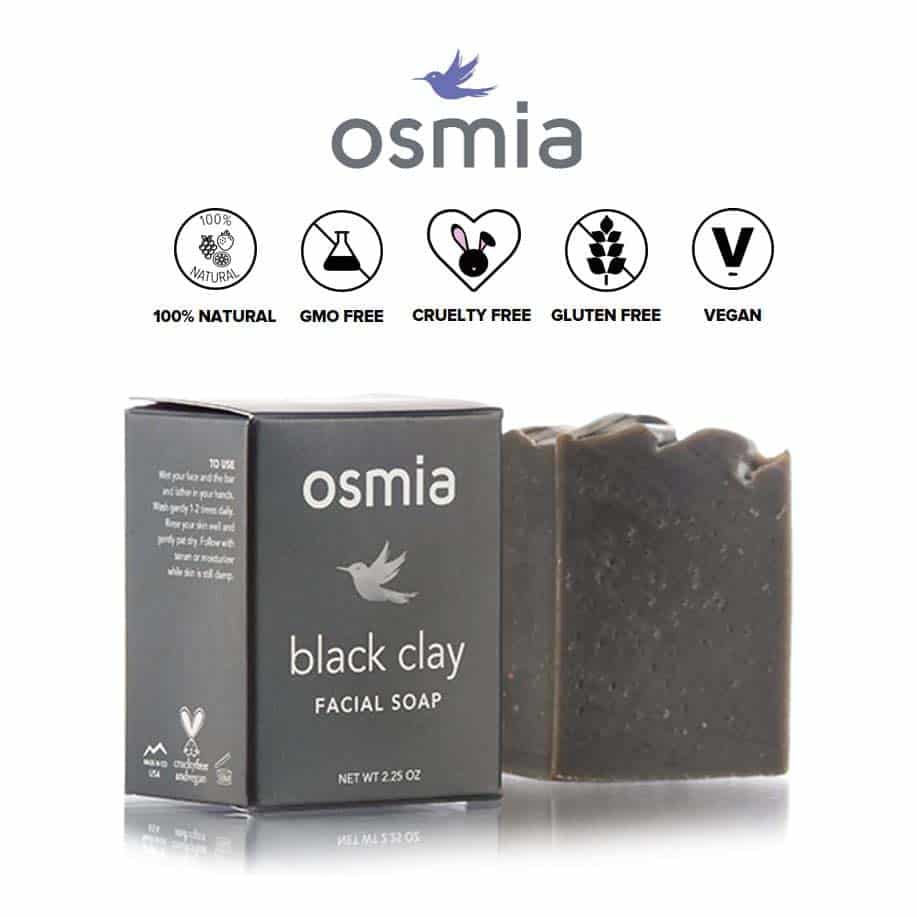 *OSMIA — ORGANIC BLACK CLAY FACIAL SOAP | $24 |