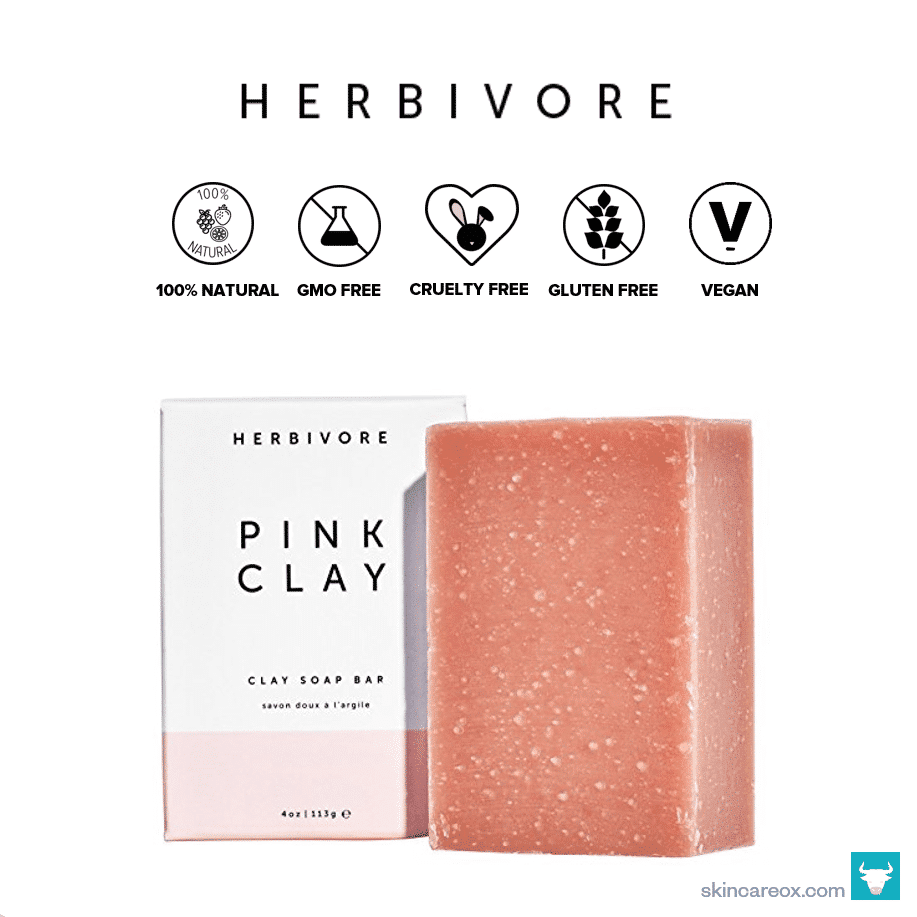 *HERBIVORE – ALL NATURAL PINK CLAY BODY SOAP | $12 |