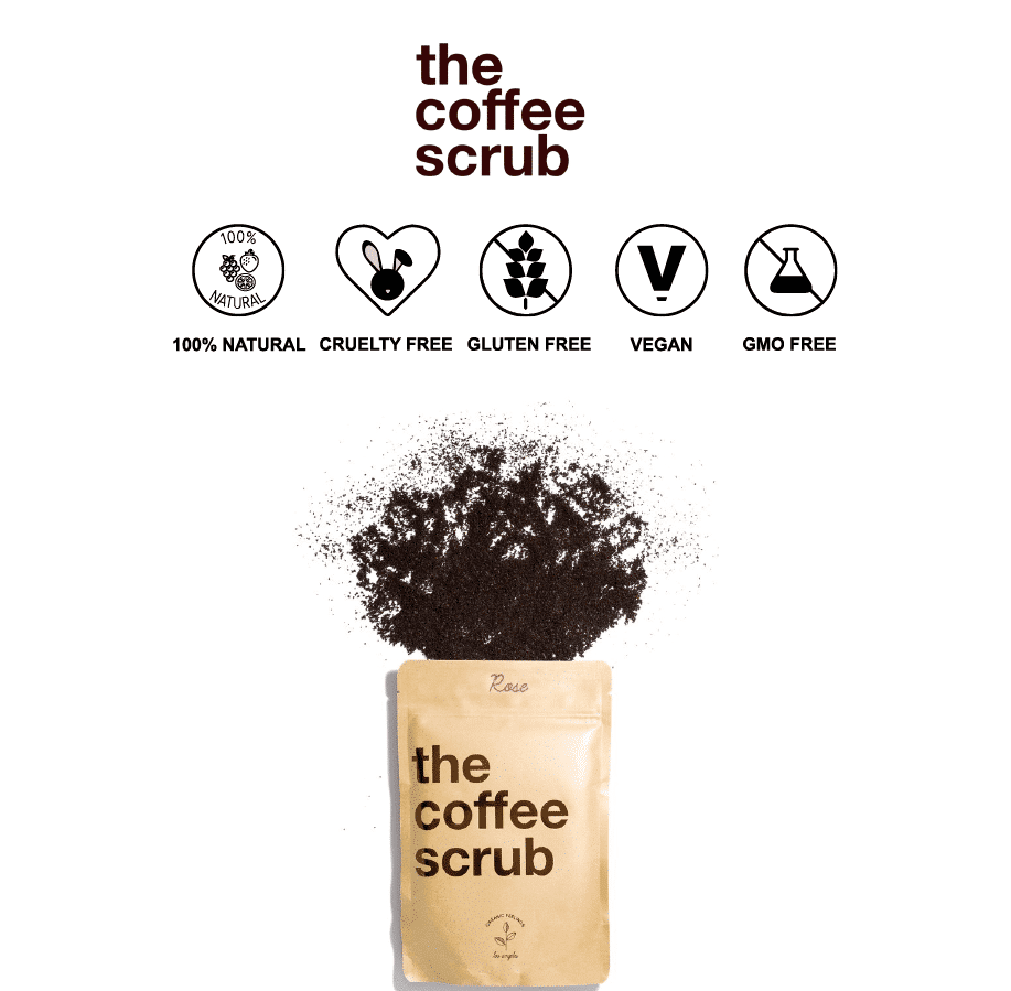*THE COFFEE SCRUB – ORGANIC COFFEE & ROSE BODY SCRUB | $22 |